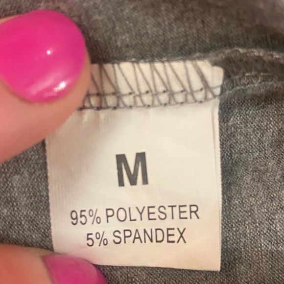 Leopard/Grey/stripe Shirt/tunic - Picture 3 of 3